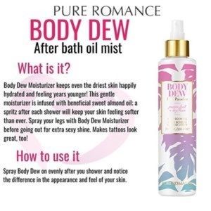 Pure romance pink paradise body dew